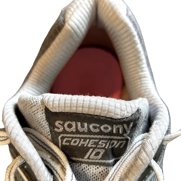 Saucony Running Shoes Women's Cohesion Gray/White Size-8 - Picture 7 of 7